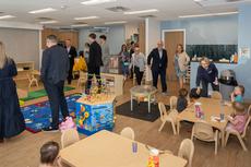 Inside the Tova Vickar and Family Childcare Centre