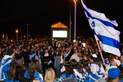 Reflections on the pro- Israel rally at the Asper Campus-Israeli teens visiting Gray Academy return to Israel but their town of Kiryat Shmona on border with Lebanon has been evacuated