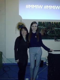 Leah Gazan and Yelena Maleyev