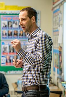 Jeremy Shinewald at Limmud. photo by Manuel Sousa