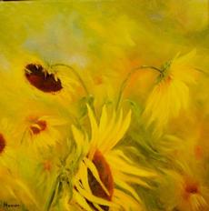 Sunflowers by Monika Hansen