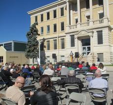 Ceremony at 18th anniversary Event.