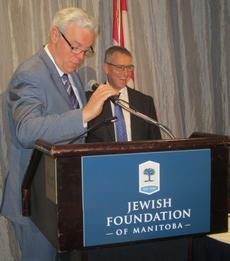 Premier Greg Selinger, Councilor Marty Marantz