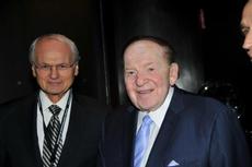Mort Klein and Sheldon Adelson
