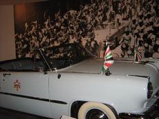 The 1952 Lincoln Capri that served as the car for King Hussein's coronation to the throne