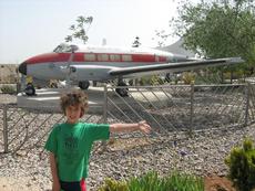 The historic plane that King Abdullah  I flew  the day he went to Friday prayers in Jerusalem 's Al Aqsa Mosque and was assassinated by a Palestinian extremist angry at Abdullah for agreeing to the UN 1947 partition plan and coming to term's with Israel, such that Jordan could gain the west Bank and Jerusalem. Abdullah's grandson  [who later became King Hussein] was in the plane, and would have also been killed had a bullet not hit a medal on his chest given to him the day before by his grandfather.