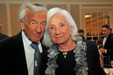 Elie Wiesel and wife Marion in 2014