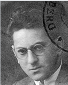Bauer during his studies at the university of Heidelberg, 1920's