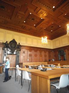 Courtroom 600 where the Nuremberg Trials were held