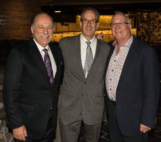 Co-Chairs of the Negev Gala 2018-from left to right:Jack Lipkin,Allan Finkleman ,Gary Hyman