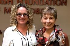 Dr. Chatterley and MaryAnn Kanee