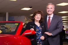 TOVA AND LARRY VICKAR: “The Vickars wear their pride in Judaism, Israel, Canada, and Winnipeg on their sleeve, and so do we,” says Chai President Sadira Garfinkel.