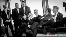 A group of distinguished guests