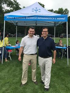 Left to Right: Boris Mednikov and Marty Morantz