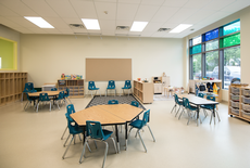 The general contractor for the renovation to the David and Ruth Asper Early Learning Centre was Westland Construction. Amalgamated Drywall did the drywall.
