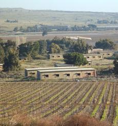 Empty Military Barracks, Golan Heights
