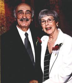 Marjorie and Morley Blankstein. June 2002, 50th Wedding Anniversary