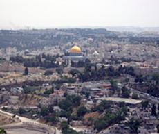 Photo of  East Jerusalem which Israel captured from Jordan in the Six Day War.