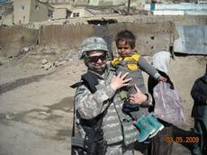Avior with Afghani Child
