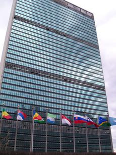 The U.N. Building in New York
