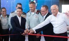 In the image: Ben-Gurion University of the Negev President Prof. Daniel Chamovitz, IDF Chief of Staff Lt.-Gen. Aviv Kochavi, head of the Communications Branch Col. Eran Niv, head of the Transfer South Administration in the Defense Ministry Alon Yifrach, Be’er-Sheva Mayor Ruvik Danilovich, Gav-Yam Dir.-Gen. Avi Jacobovitz.