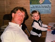 Greg with his grandson