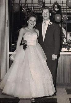 Greg and Sylvia on their wedding day.