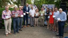 Past WBJE Presidents (there were 13 of 20 at the event)