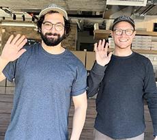 Max Palay and Drew McGillawee