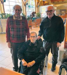 L to R: Bob Robinson, Hersh Lerner, Terry Braunstein