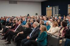 Audience at Bridges for Peace annual Wpg fundraiser