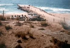 Beach and Fishing Boat in Gaza