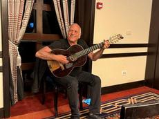 Singer David Broza. The bomb shelter in the King David Hotel is in the basement