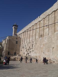 The Tomb of the Patriarchs in Hebron where Abraham and Sarah, Isaac and Rebecca, Jacob and Leah, considered the Patriarchs and Matriarchs of the Jewish people, are all believed to be buried.